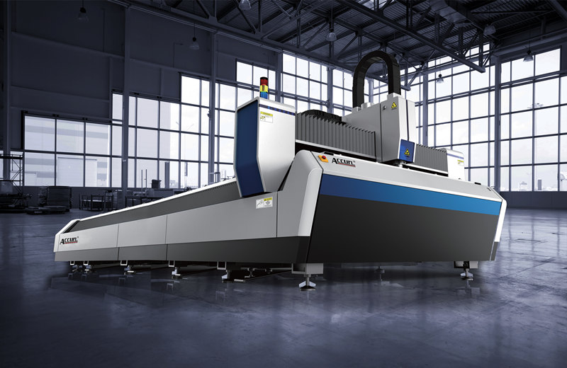 ACCURL Proizvajalec 1000W Fiber CNC laserski rezalni stroj z IPG 1KW